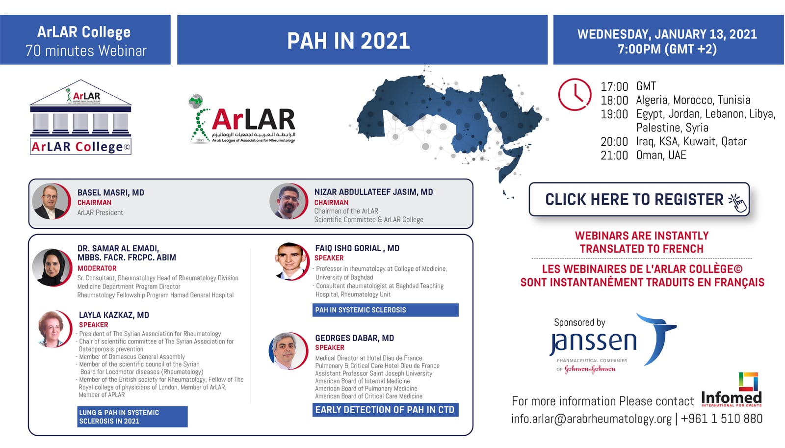 ArLAR College PAH in 2021 Webinar