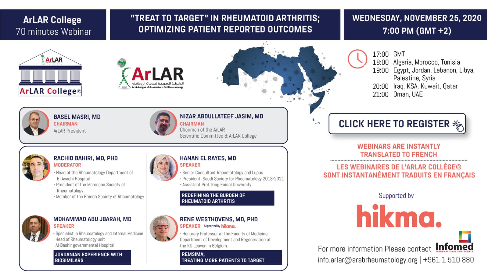 ArLAR College 6th Webinar