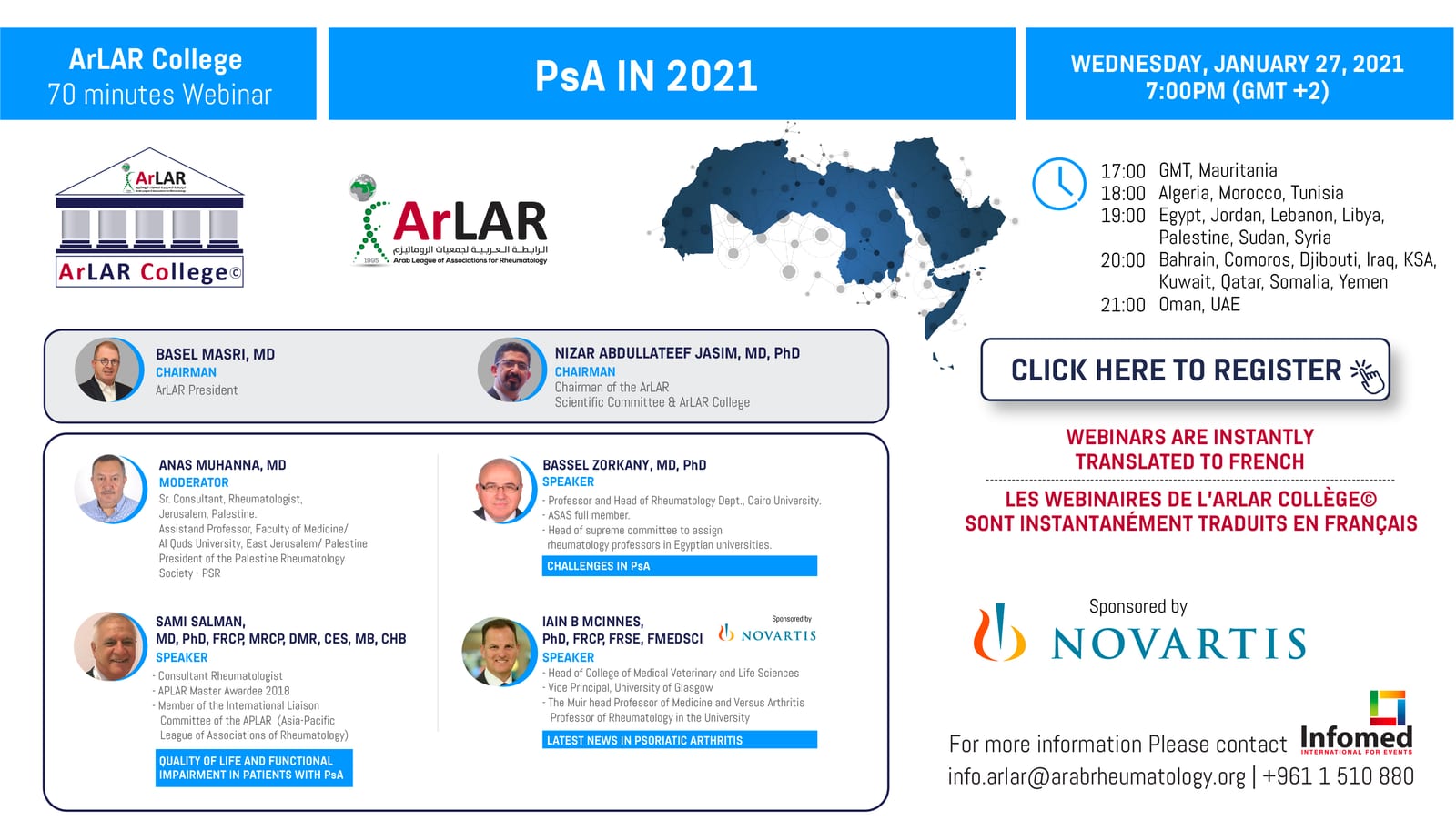 ArLAR College PsA in 2021 Webinar