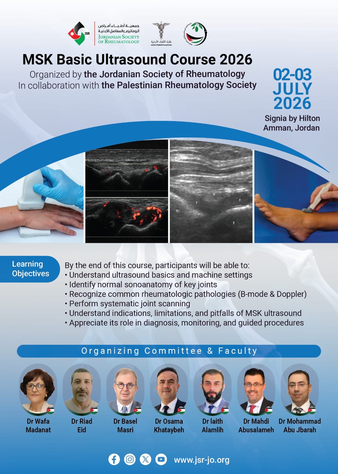 Save the Date: MSK Basic Ultrasound Course 2026